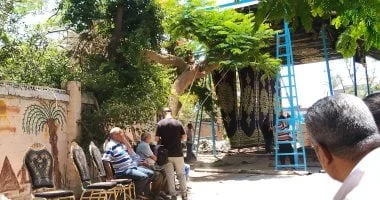 استعدادات تشييع جثمان الفنان عبد العزيز مخيون