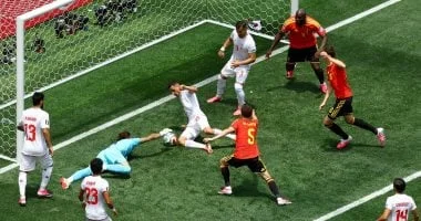بلجيكا وإيران تنتهي بالتعادل السلبي