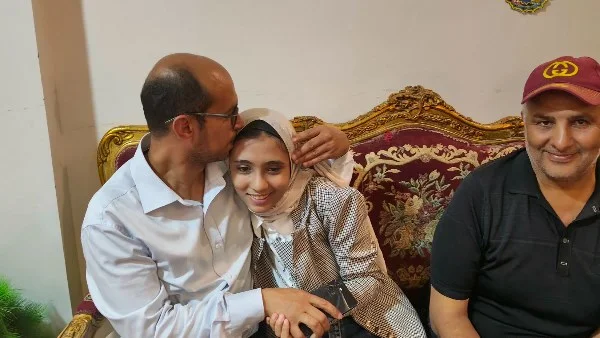 جنى ندا تتألق في الشهادة الإعدادية بدمياط
