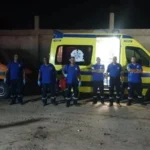 سيارات إسعاف تساند جهود إخماد حريق بمصنع كيماويات بالخانكة