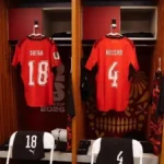 غرفة ملابس منتخب مصر جاهزة لمواجهة نيوزيلندا