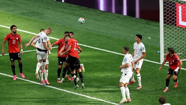 مصر تتأخر أمام نيوزيلندا في كأس العالم 2026