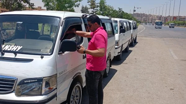 ضبط 797 مخالفة سرفيس في الجيزة خلال أسبوع