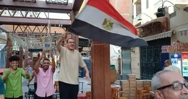 فرحة عارمة بأسوان بعد فوز مصر على نيوزيلندا