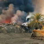 السيطرة على حريق مصنع الخانكة واستمرار أعمال التبريد