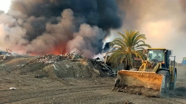 السيطرة على حريق مصنع الخانكة واستمرار أعمال التبريد