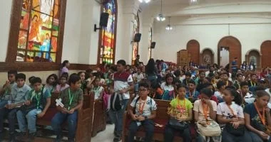 مهرجان الكرازة لمرحلة الطفولة في وسط القاهرة