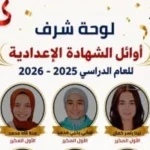 أوائل الشهادة الإعدادية في البحيرة: تهاني وتفوق