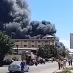 حريق في مصنع دهانات بدمياط الجديدة بدون خسائر بشرية