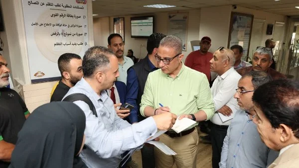 جولة تفقدية لمركز العجوزة التكنولوجي