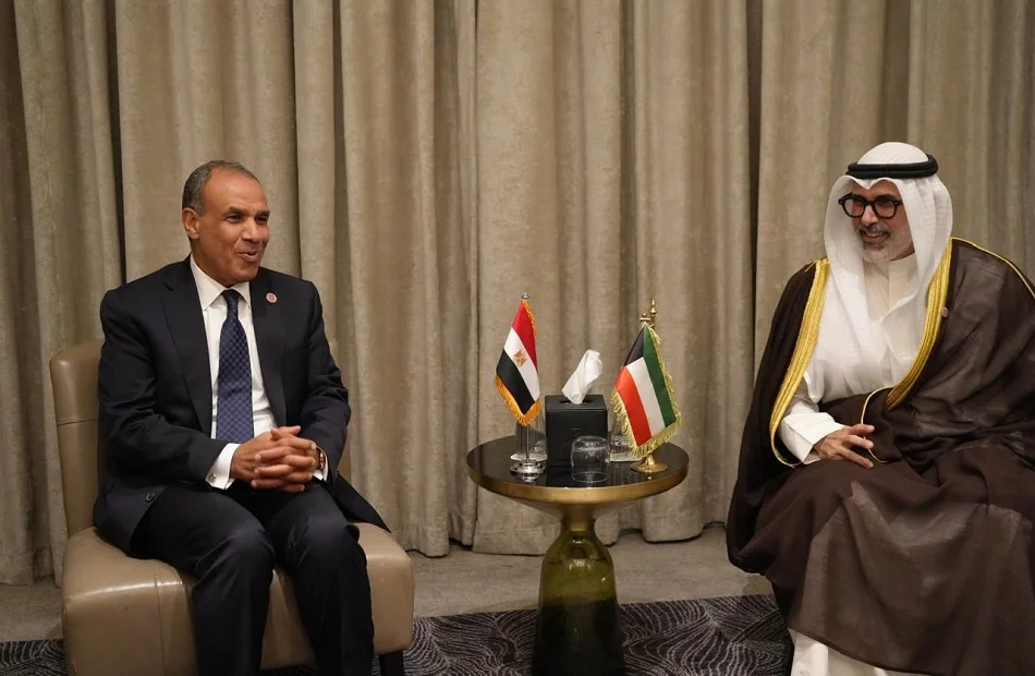 لقاء وزيري خارجية مصر والكويت في عمّان