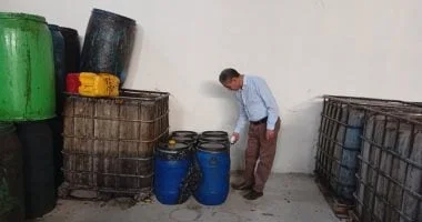 ضبط 85 طن زيوت طعام مستعملة بأسيوط