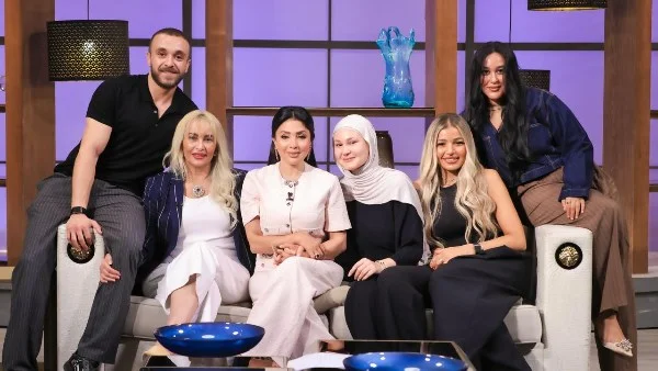 أسرة حسام حسن ضيفة برنامج الستات بقناة النهار