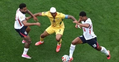الشوط الأول من مباراة إنجلترا وغانا ينتهي سلبياً