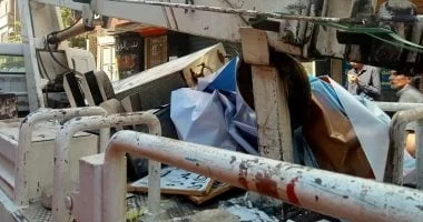 حملة إزالة الإعلانات المخالفة بحي العجوزة