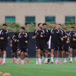 منتخب مصر يواصل تدريباته في سبوكين استعدادًا لإيران