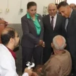 محافظ القليوبية يزور القافلة الطبية المجانية بكفر شكر