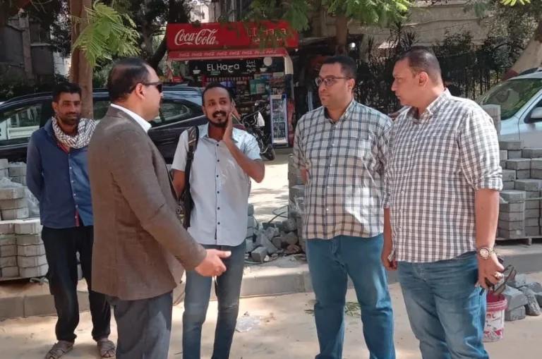جولة ميدانية لرئيس حي العجوزة لمتابعة تطوير الخدمات