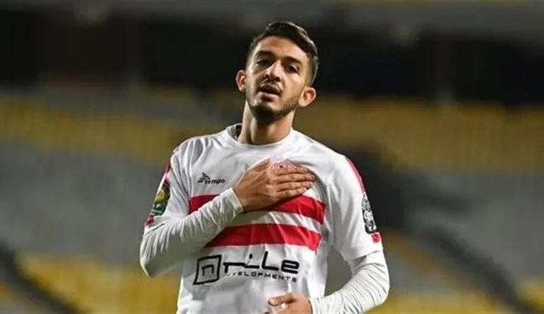الزمالك يقرر تسويق سيف جعفر في الصيف