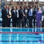 افتتاح مجمع حمامات السباحة الأوليمبية بجامعة بني سويف