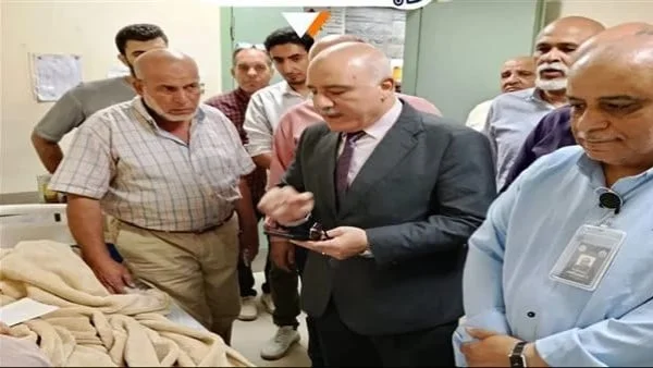 وكيل وزارة الصحة بالقليوبية يزور طبيبة الأسنان المعتدى عليها