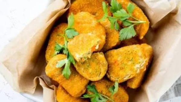 طريقة عمل ناجتس بالخضراوات بديل صحي للأطفال
