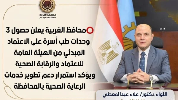تطوير الرعاية الصحية في الغربية: اعتماد 3 وحدات جديدة