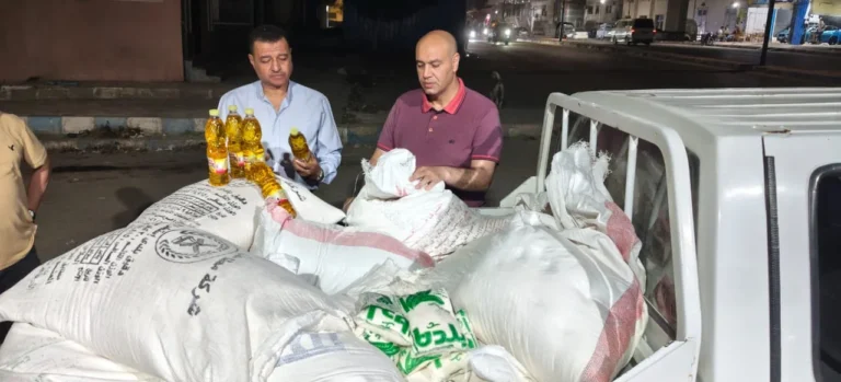 ضبط طن من الدقيق البلدي المدعم في مطروح