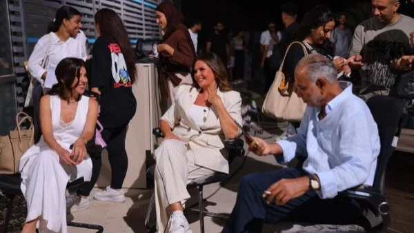 صور جديدة من كواليس فيلم "الست لما" مع يسرا