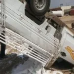 22 مصابًا في انقلاب سيارة ربع نقل بالوادي الجديد