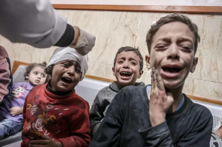 تدهور حالة الأطفال في قطاع غزة