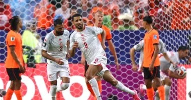 المستوري يسجل هدف تونس الأول في مونديال 2026