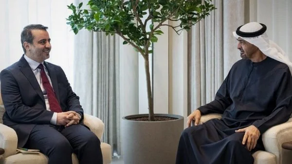 وزير الخارجية السوري ينقل رسالة من أحمد الشرع إلى محمد بن زايد