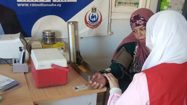 خدمات المبادرات الرئاسية الصحية في بني سويف