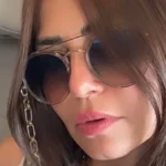 منة فضالي مع محمد ثروت في المطار