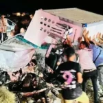 مصرع شخصين وإصابة 14 في حادث تصادم برأس سدر