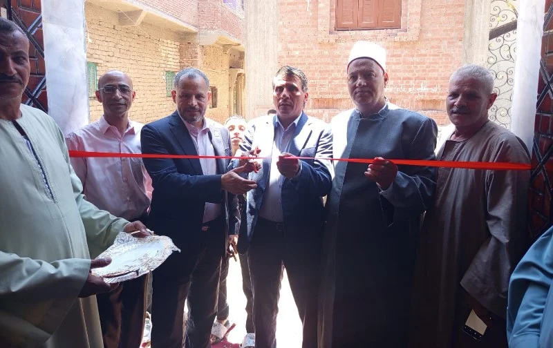 افتتاح مسجد عمر بن الخطاب ببني زايد