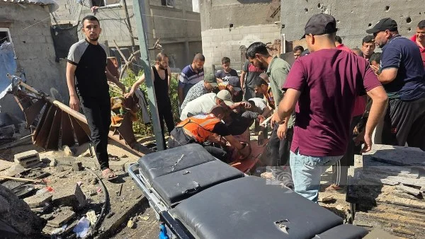 استشهاد 3 فلسطينيين في قصف إسرائيلي وسط غزة