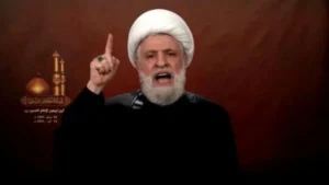 نعيم قاسم: إسرائيل ستغادر لبنان مهزومة