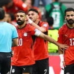 احتفال إبراهيم فايق بهدف منتخب مصر أمام إيران