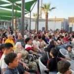 الجماهير تحتفل بمباراة مصر وإيران في كأس العالم