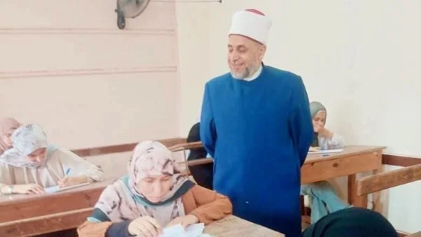 متابعة امتحانات الثانوية الأزهرية في ديرب نجم