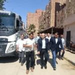 أعمال صيانة لرفع كفاءة محطة الصرف في بشتيل