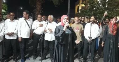 شارع الفن ينعش ميدان المحطة بأسوان