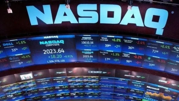 خسائر كبيرة لمؤشر «ناسداك» الأمريكي واختلاف أداء الأسهم