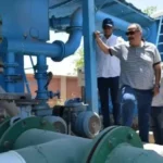 مياه القناة تسحب عينات من الضبعية بعد بلاغ مواطن