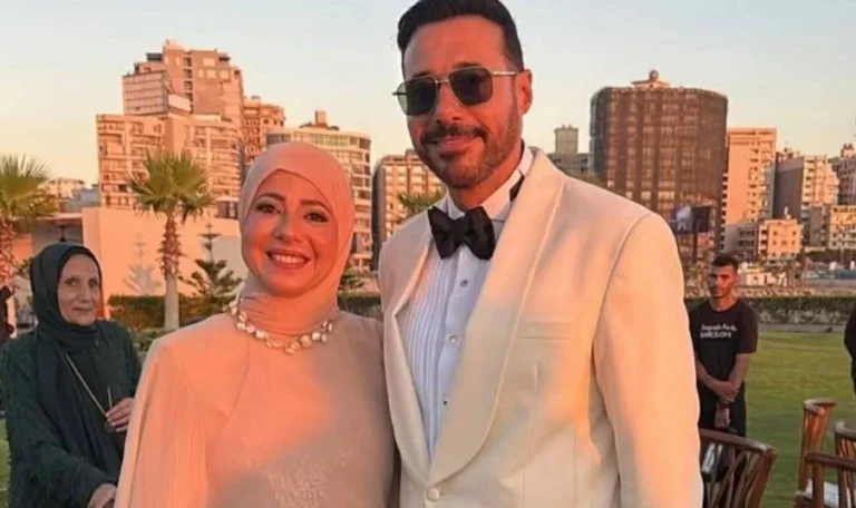 زواج أحمد السعدني من ميرنا الهلباوي يثير فرحة عائلته