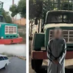 ضبط سائق صدم ميكروباص ولاذ بالفرار ببني سويف