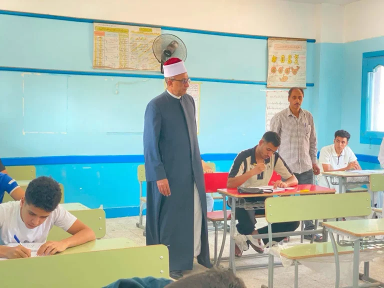 انتظام امتحانات الثانوية الأزهرية بكفر الشيخ