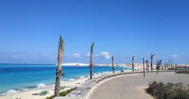 طقس معتدل في مطروح اليوم مع اضطراب البحر